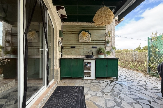 Villa in Els Poblets zu verkaufen, Espace de vie 105 m², Baujahr 1990, + Zentralheizung, Klimaanlage, Terrain 536 m², 2 Chambres &agrave; coucher, 2 Badezimmer, Pool, ref.: JS-0326-19