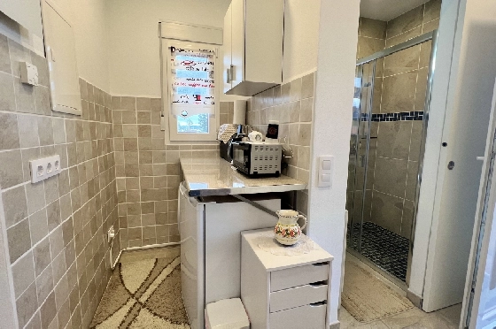 Villa in Els Poblets zu verkaufen, Espace de vie 95 m², Baujahr 2001, Zustand gepflegt, + Ofen, Klimaanlage, Terrain 350 m², 3 Chambres &agrave; coucher, 3 Badezimmer, Pool, ref.: FK-0326-11
