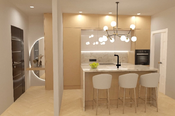 Apartment in Javea zu verkaufen, Espace de vie 91 m², Klimaanlage, 3 Chambres &agrave; coucher, 2 Badezimmer, Pool, ref.: AVS-57544-6