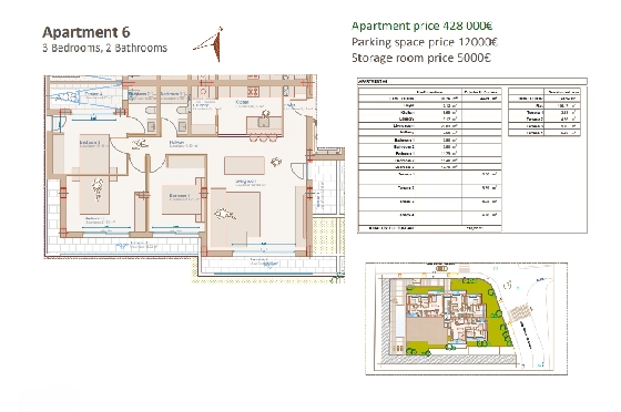Apartment in Javea zu verkaufen, Espace de vie 91 m², Klimaanlage, 3 Chambres &agrave; coucher, 2 Badezimmer, Pool, ref.: AVS-57544-9