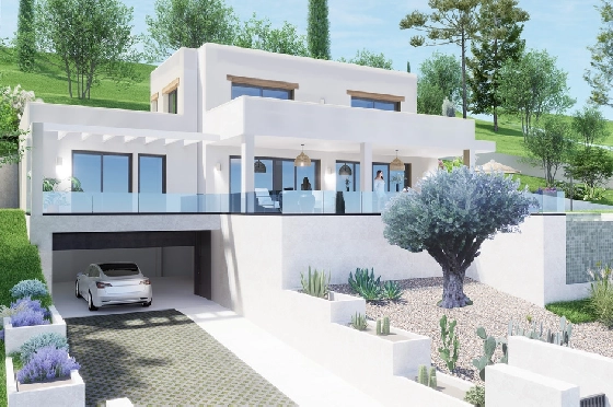 Villa in Javea zu verkaufen, Espace de vie 329 m², Klimaanlage, Terrain 1085 m², 4 Chambres &agrave; coucher, 5 Badezimmer, Pool, ref.: AVS-56834-1