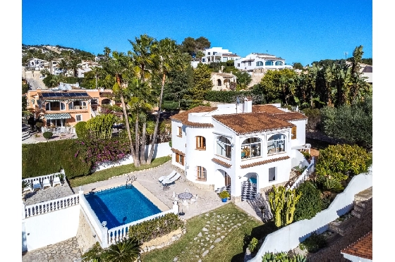 Villa in Benissa zu verkaufen, Espace de vie 247 m², Baujahr 1993, Klimaanlage, Terrain 848 m², 5 Chambres &agrave; coucher, 3 Badezimmer, Pool, ref.: AM-12630DR-6