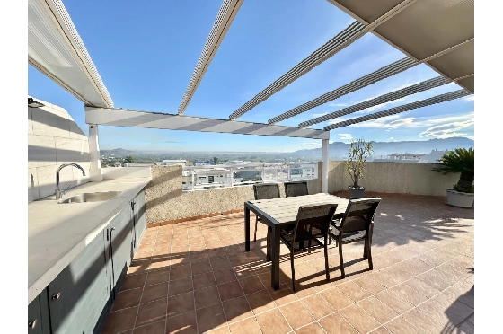 Penthouse Apartment in Pego zu verkaufen, Espace de vie 160 m², Baujahr 2004, Klimaanlage, 3 Chambres &agrave; coucher, 3 Badezimmer, Pool, ref.: O-V96214-1