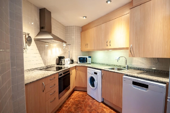 Apartment in Calpe(Playa de Fossa Levante) zu verkaufen, Espace de vie 55 m², Klimaanlage, 1 Chambres &agrave; coucher, 1 Badezimmer, Pool, ref.: COB-3554-10535-8