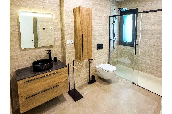 Villa in Benissa zu verkaufen, Espace de vie 202 m², Baujahr 2025, Klimaanlage, Terrain 1715 m², 3 Chambres &agrave; coucher, 3 Badezimmer, Pool, ref.: AM-12657DA-10
