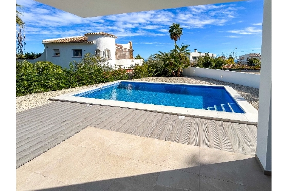 Villa in Benissa zu verkaufen, Espace de vie 202 m², Baujahr 2025, Klimaanlage, Terrain 1715 m², 3 Chambres &agrave; coucher, 3 Badezimmer, Pool, ref.: AM-12657DA-15