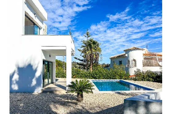 Villa in Benissa zu verkaufen, Espace de vie 202 m², Baujahr 2025, Klimaanlage, Terrain 1715 m², 3 Chambres &agrave; coucher, 3 Badezimmer, Pool, ref.: AM-12657DA-2