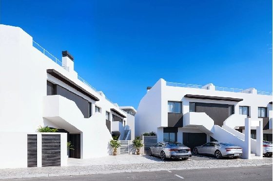 Erdgeschoss Apartment in San Fulgencio zu verkaufen, Espace de vie 133 m², Zustand Erstbezug, 3 Chambres &agrave; coucher, 2 Badezimmer, Pool, ref.: HA-SFN-131-A03-6