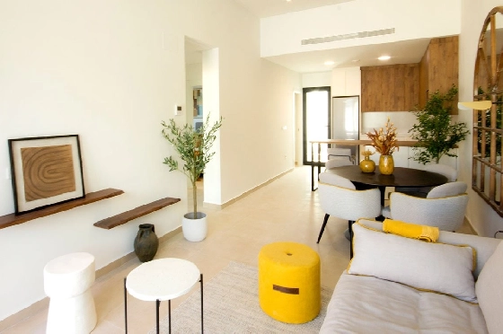 Erdgeschoss Apartment in San Fulgencio zu verkaufen, Espace de vie 133 m², Zustand Erstbezug, 3 Chambres &agrave; coucher, 2 Badezimmer, Pool, ref.: HA-SFN-131-A03-9