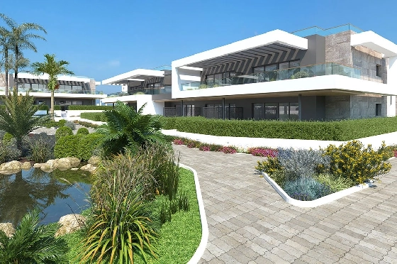 Penthouse Apartment in Torrevieja zu verkaufen, Espace de vie 137 m², Zustand Erstbezug, Klimaanlage, 2 Chambres &agrave; coucher, 2 Badezimmer, Pool, ref.: HA-TON-270-A04-1