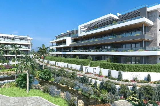Penthouse Apartment in Torrevieja zu verkaufen, Espace de vie 137 m², Zustand Erstbezug, Klimaanlage, 2 Chambres &agrave; coucher, 2 Badezimmer, Pool, ref.: HA-TON-270-A04-13