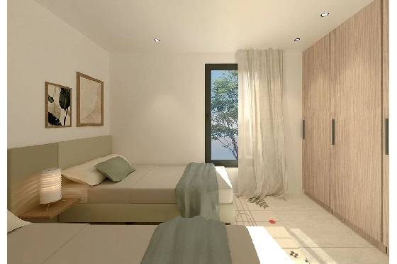 Doppelhaushälfte in Santa Pola zu verkaufen, Wohnfläche 93 m², Zustand Erstbezug, Grundstück 129 m², 3 Schlafzimmer, 3 Badezimmer, Pool, ref.: HA-SPN-631-D01-7