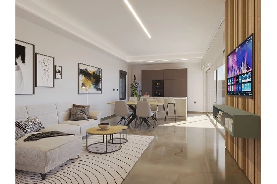 Villa in Algorfa zu verkaufen, Espace de vie 318 m², Zustand Erstbezug, Terrain 455 m², 3 Chambres &agrave; coucher, 2 Badezimmer, Pool, ref.: HA-ARN-140-E04-5