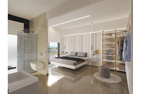 Villa in Algorfa zu verkaufen, Espace de vie 318 m², Zustand Erstbezug, Terrain 455 m², 3 Chambres &agrave; coucher, 2 Badezimmer, Pool, ref.: HA-ARN-140-E04-6