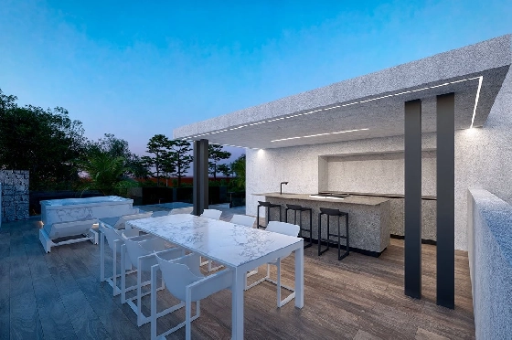 Villa in Los Alcazares zu verkaufen, Espace de vie 426 m², Zustand Erstbezug, Klimaanlage, Terrain 394 m², 3 Chambres &agrave; coucher, 2 Badezimmer, Pool, ref.: HA-LAN-470-E02-10