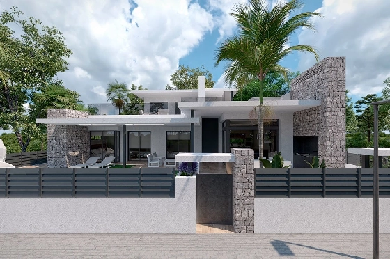 Villa in Los Alcazares zu verkaufen, Espace de vie 426 m², Zustand Erstbezug, Klimaanlage, Terrain 394 m², 3 Chambres &agrave; coucher, 2 Badezimmer, Pool, ref.: HA-LAN-470-E02-4