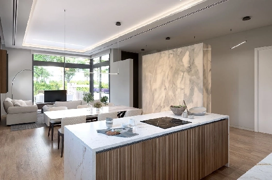 Villa in Los Alcazares zu verkaufen, Espace de vie 426 m², Zustand Erstbezug, Klimaanlage, Terrain 394 m², 3 Chambres &agrave; coucher, 2 Badezimmer, Pool, ref.: HA-LAN-470-E02-7