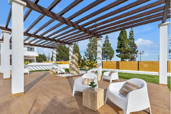 Etagen Apartment in Los Alcazares zu verkaufen, Espace de vie 102 m², Zustand Erstbezug, 3 Chambres &agrave; coucher, 2 Badezimmer, Pool, ref.: HA-LAN-436-A02-5