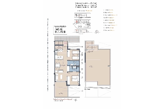 Penthouse Apartment in Los Alcazares zu verkaufen, Espace de vie 137 m², Zustand Erstbezug, 2 Chambres &agrave; coucher, 2 Badezimmer, Pool, ref.: HA-LAN-436-A03-21