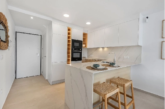 Penthouse Apartment in Los Alcazares zu verkaufen, Espace de vie 137 m², Zustand Erstbezug, 2 Chambres &agrave; coucher, 2 Badezimmer, Pool, ref.: HA-LAN-436-A04-14