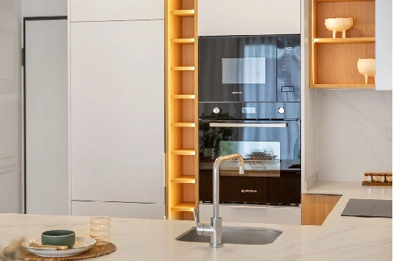 Penthouse Apartment in Los Alcazares zu verkaufen, Espace de vie 137 m², Zustand Erstbezug, 2 Chambres &agrave; coucher, 2 Badezimmer, Pool, ref.: HA-LAN-436-A04-17