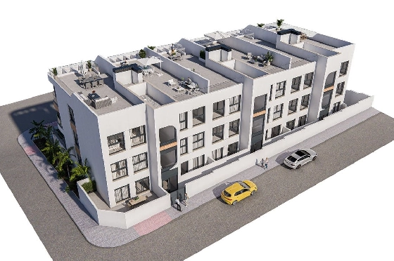 Penthouse Apartment in Benijofar zu verkaufen, Espace de vie 182 m², Zustand Erstbezug, 3 Chambres &agrave; coucher, 2 Badezimmer, Pool, ref.: HA-BNN-319-A02-5