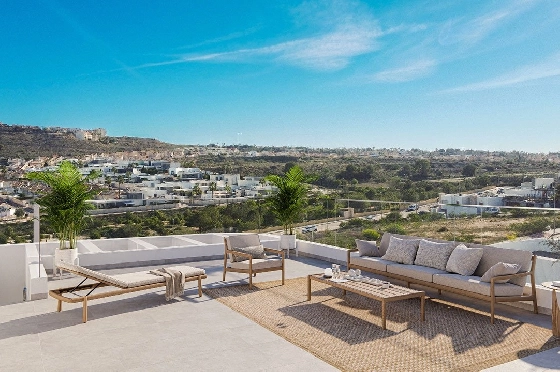 Penthouse Apartment in Benijofar zu verkaufen, Espace de vie 182 m², Zustand Erstbezug, 3 Chambres &agrave; coucher, 2 Badezimmer, Pool, ref.: HA-BNN-319-A02-8