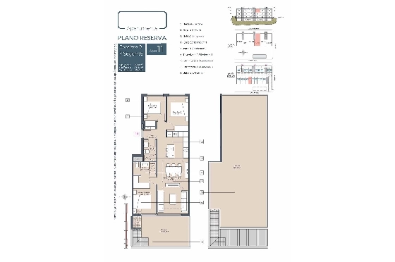 Penthouse Apartment in Benijofar zu verkaufen, Espace de vie 182 m², Zustand Erstbezug, 3 Chambres &agrave; coucher, 2 Badezimmer, Pool, ref.: HA-BNN-319-A02-9
