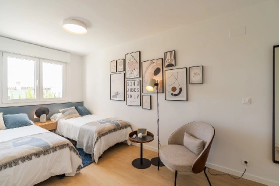 Reihenhaus in La Nucia zu verkaufen, Wohnfläche 157 m², Zustand Erstbezug, Klimaanlage, 4 Schlafzimmer, 3 Badezimmer, Pool, ref.: HA-LNN-130-R01-31