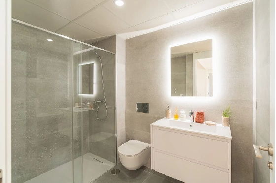 Reihenhaus in La Nucia zu verkaufen, Wohnfläche 157 m², Zustand Erstbezug, Klimaanlage, 4 Schlafzimmer, 3 Badezimmer, Pool, ref.: HA-LNN-130-R01-33