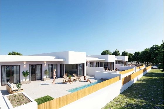 Villa in Dolores zu verkaufen, Espace de vie 130 m², Zustand Erstbezug, Terrain 186 m², 3 Chambres &agrave; coucher, 2 Badezimmer, Pool, ref.: HA-DON-142-R01-4