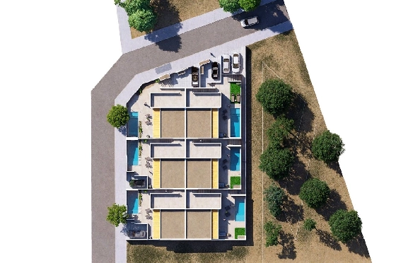 Villa in Dolores zu verkaufen, Espace de vie 130 m², Zustand Erstbezug, Terrain 186 m², 3 Chambres &agrave; coucher, 2 Badezimmer, Pool, ref.: HA-DON-142-R01-5
