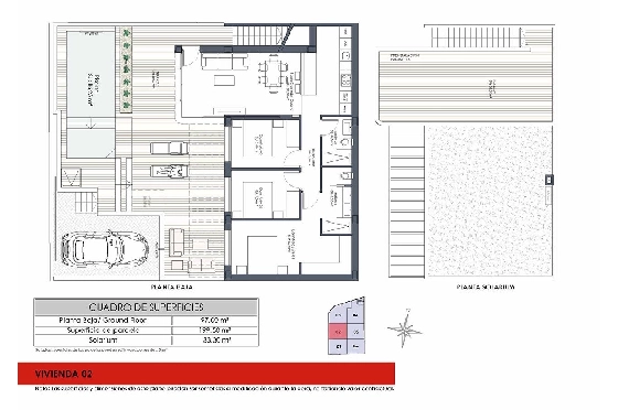 Villa in Dolores zu verkaufen, Espace de vie 130 m², Zustand Erstbezug, Terrain 186 m², 3 Chambres &agrave; coucher, 2 Badezimmer, Pool, ref.: HA-DON-142-R01-7