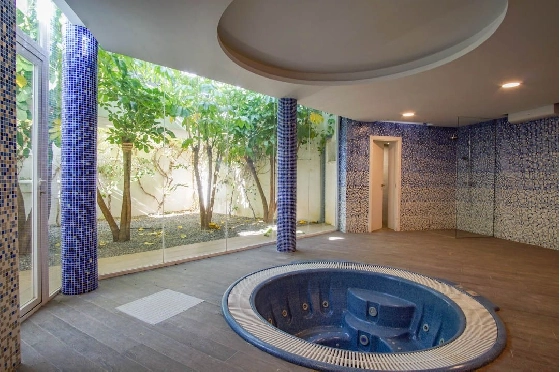Villa in L-Alfas del Pi(Alfaz del PI Pueblo Urbanizaciones) zu verkaufen, Espace de vie 810 m², Terrain 1094 m², 5 Chambres &agrave; coucher, 6 Badezimmer, Pool, ref.: COB-7030ALF-10535-8