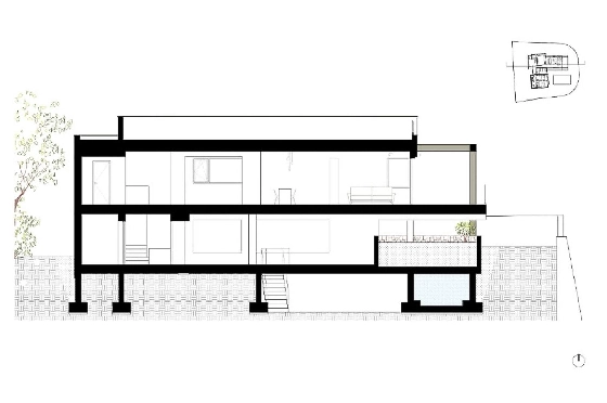 Villa in Moraira(Benimeit) zu verkaufen, Espace de vie 310 m², Terrain 817 m², 3 Chambres &agrave; coucher, 2 Badezimmer, Pool, ref.: COB-8248MOR-10535-2