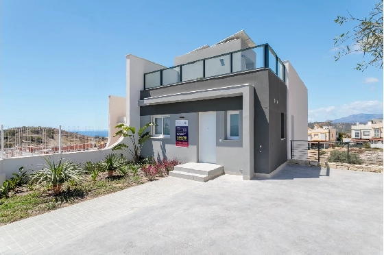 Villa in Finestrat(Balcon de Finestrat) zu verkaufen, Espace de vie 158 m², Terrain 431 m², 4 Chambres &agrave; coucher, 3 Badezimmer, Pool, ref.: TW-BREEZE-74-15