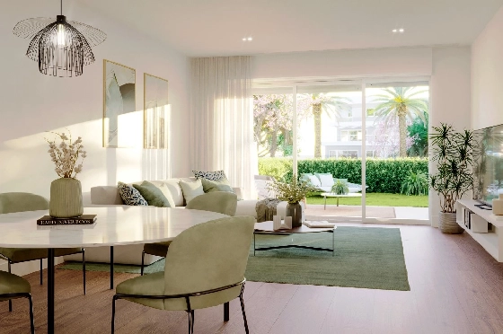 Doppelhaushälfte in Monforte Del Cid(Alenda Golf) zu verkaufen, Espace de vie 123 m², Terrain 156 m², 3 Chambres &agrave; coucher, 2 Badezimmer, Pool, ref.: TW-ALLURE-13-12