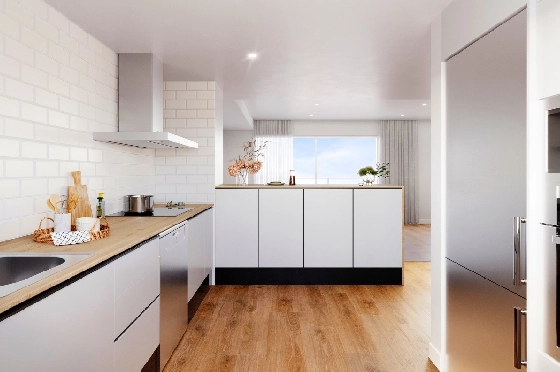 Doppelhaushälfte in Monforte Del Cid(Alenda Golf) zu verkaufen, Espace de vie 123 m², Terrain 156 m², 3 Chambres &agrave; coucher, 2 Badezimmer, Pool, ref.: TW-ALLURE-13-14