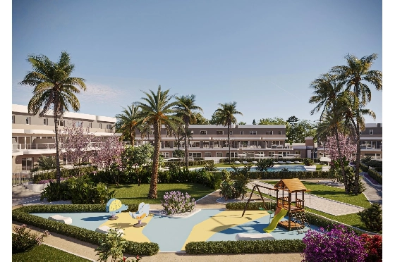 Doppelhaushälfte in Monforte Del Cid(Alenda Golf) zu verkaufen, Espace de vie 123 m², Terrain 156 m², 3 Chambres &agrave; coucher, 2 Badezimmer, Pool, ref.: TW-ALLURE-13-5