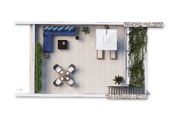 Apartment in Sant Elm zu verkaufen, Espace de vie 91 m², Terrain 140 m², 3 Chambres &agrave; coucher, 2 Badezimmer, Pool, ref.: TW-ECLIPSE-2-0-3-18