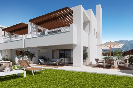 Stadthaus in La Cala De Mijas(La Cala Golf Resort) zu verkaufen, Espace de vie 208 m², Terrain 255 m², 3 Chambres &agrave; coucher, 3 Badezimmer, ref.: TW-THE-MEADOWS-4-1