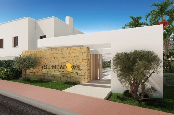 Stadthaus in La Cala De Mijas(La Cala Golf Resort) zu verkaufen, Espace de vie 208 m², Terrain 255 m², 3 Chambres &agrave; coucher, 3 Badezimmer, ref.: TW-THE-MEADOWS-4-8