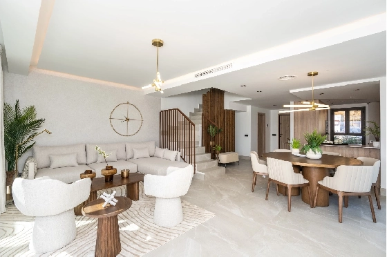 Stadthaus in La Cala De Mijas(La Cala Golf Resort) zu verkaufen, Espace de vie 208 m², Terrain 255 m², 3 Chambres &agrave; coucher, 3 Badezimmer, ref.: TW-THE-MEADOWS-4-9