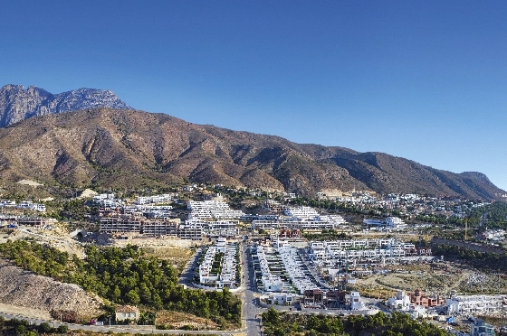 Stadthaus in Finestrat(Balcon de Finestrat) zu verkaufen, Espace de vie 118 m², Terrain 237 m², 3 Chambres &agrave; coucher, 3 Badezimmer, Pool, ref.: TW-NATURE-34-22