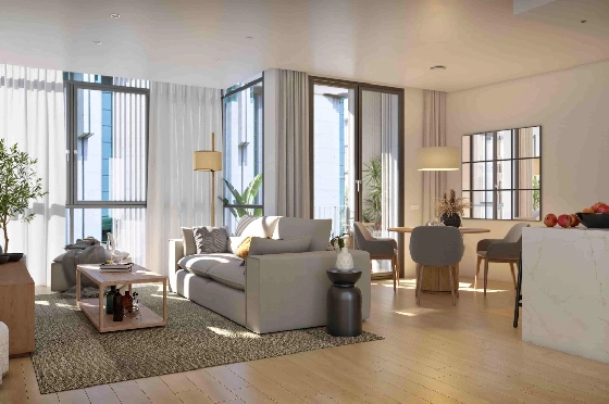 Apartment in Palma De Mallorca(Palma centre) zu verkaufen, Espace de vie 82 m², Terrain 88 m², 2 Chambres &agrave; coucher, 2 Badezimmer, ref.: TW-6-PALMA-10