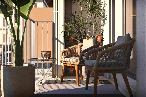 Apartment in Palma De Mallorca(Palma centre) zu verkaufen, Espace de vie 82 m², Terrain 88 m², 2 Chambres &agrave; coucher, 2 Badezimmer, ref.: TW-6-PALMA-9