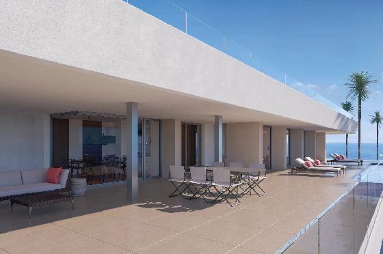Villa in Benitachell(Cumbre del Sol) zu verkaufen, Espace de vie 506 m², Terrain 2393 m², 6 Chambres &agrave; coucher, 7 Badezimmer, Pool, ref.: VA-21294-3