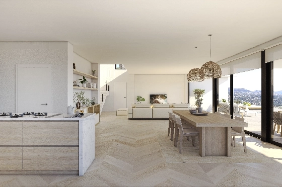 Villa in Benitachell(Cumbre del Sol) zu verkaufen, Espace de vie 278 m², Terrain 1087 m², 4 Chambres &agrave; coucher, 5 Badezimmer, Pool, ref.: VA-22474-3