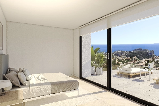 Villa in Benitachell(Cumbre del Sol) zu verkaufen, Espace de vie 278 m², Terrain 1087 m², 4 Chambres &agrave; coucher, 5 Badezimmer, Pool, ref.: VA-22474-4