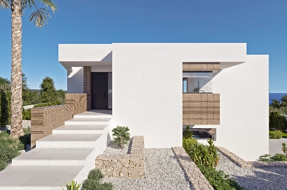 Villa in Benitachell(Cumbre del Sol) zu verkaufen, Espace de vie 253 m², Terrain 951 m², 3 Chambres &agrave; coucher, 4 Badezimmer, Pool, ref.: VA-22477-1